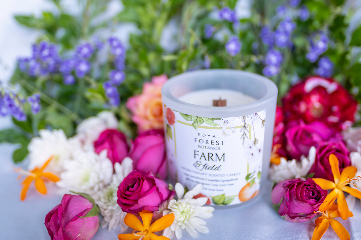 Farm & Field Glass Candle