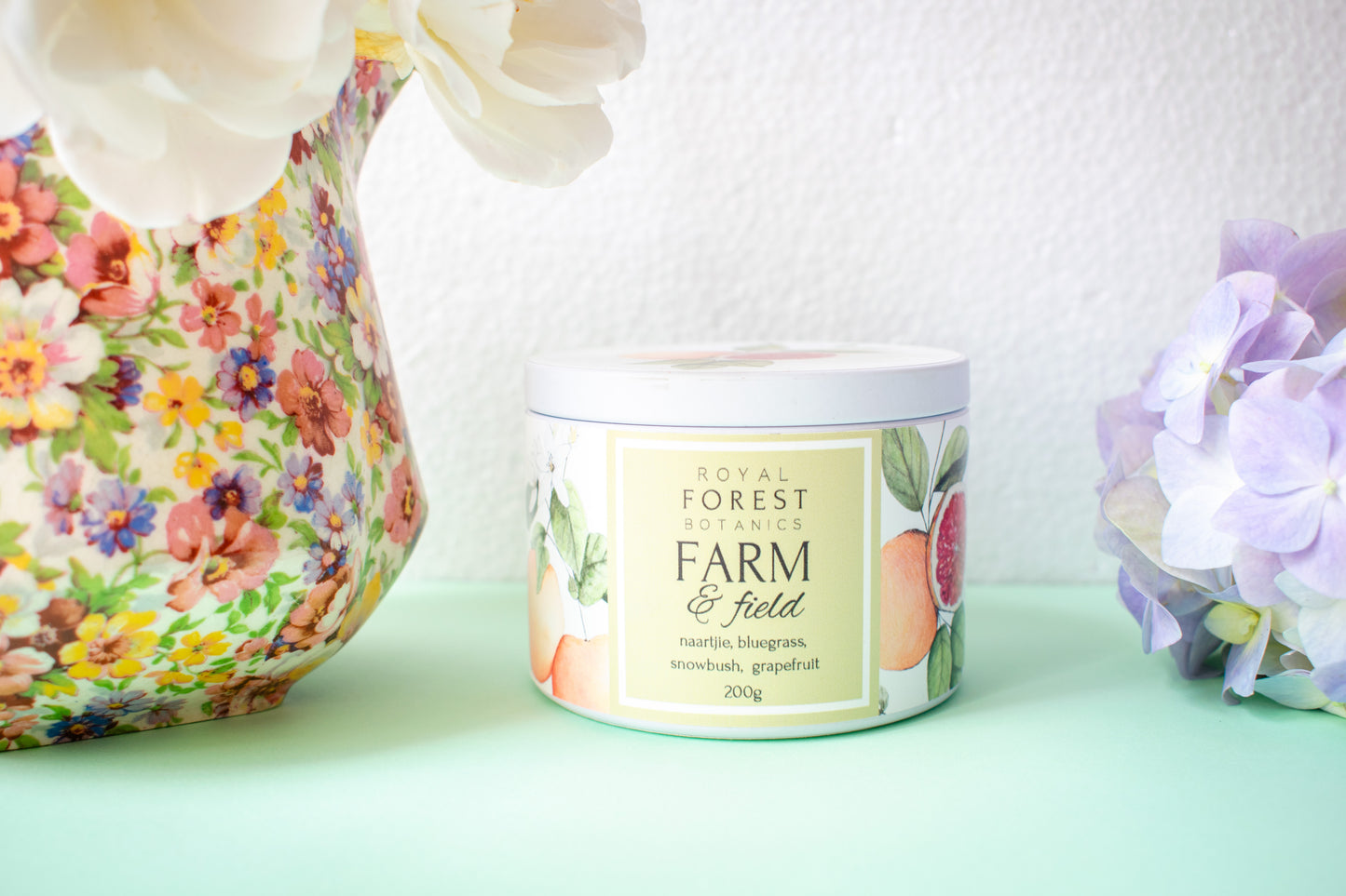 Farm & Field Tin Candle