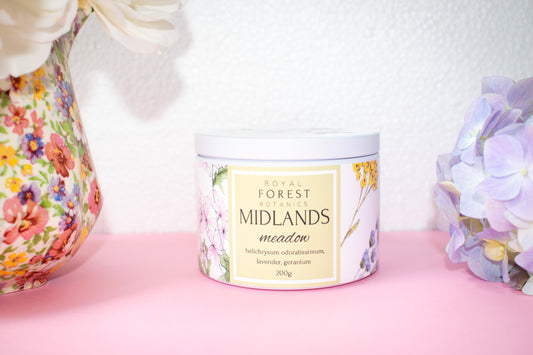 Midlands Meadow Tin Candle